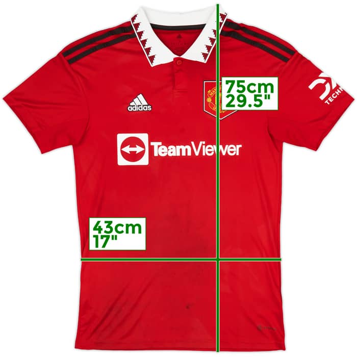 2022-23 Manchester United Home Shirt - 5/10 - (S)