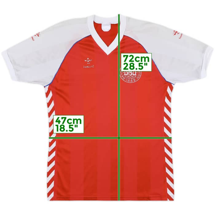 1984-86 Denmark Alternate Home Shirt - 5/10 - (L)