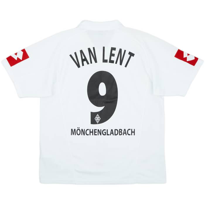 2003-05 Borussia Monchengladbach Home Shirt Van Lent #9 - 7/10 - (M)