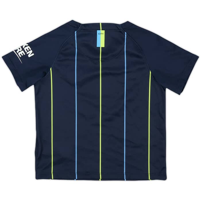 2018-19 Manchester City Away Shirt & Shorts - 9/10 - (3-4 Years)