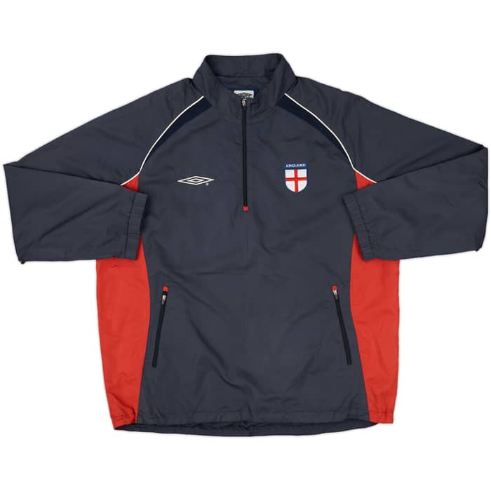 2002-04 Engand Umbro Hooded Rain Jacket - 5/10 - (3XL)