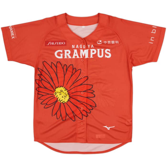 2010s Nagoya Grampus Mizuno Baseball Shirt - 10/10 - (L)