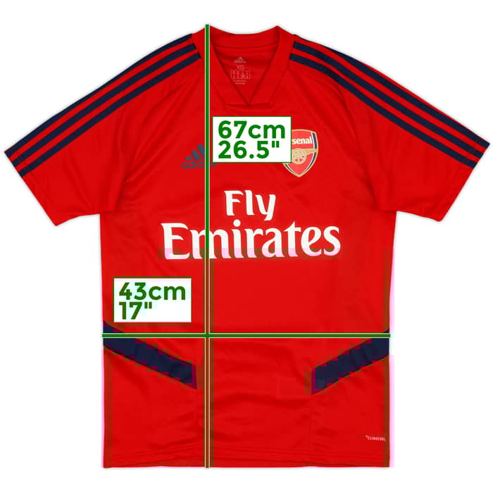 2019-20 Arsenal adidas Training Shirt - 9/10 - (XS)