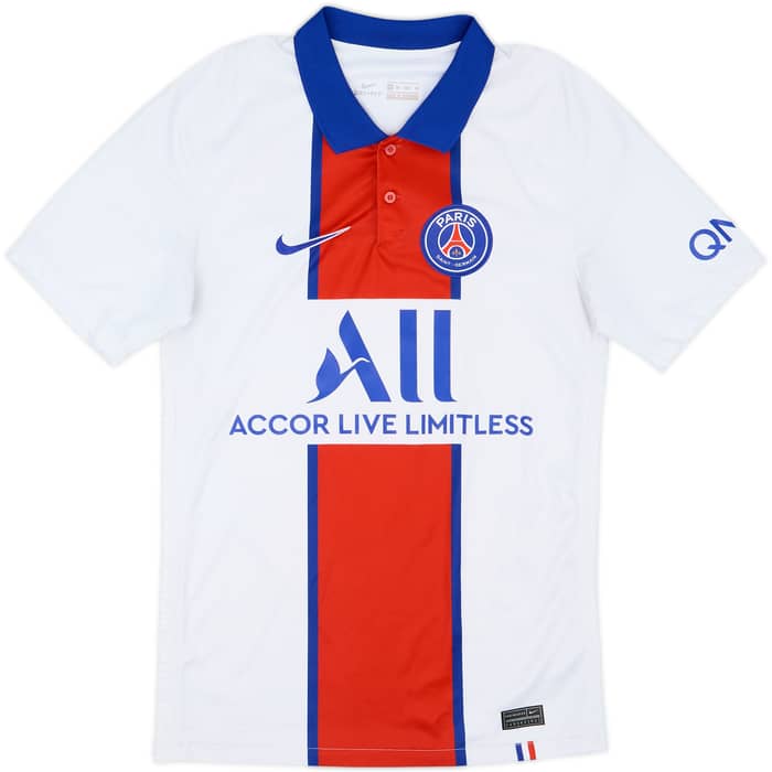 2020-21 Paris Saint-Germain Away Shirt - 7/10 - (XS)