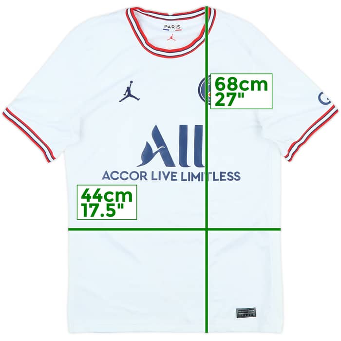2021-22 Paris Saint-Germain Fourth Shirt Messi #30 - 7/10 - (S)