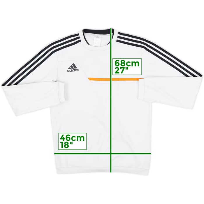 2013-14 Real Madrid adidas Sweat Top - 9/10 - (XS)