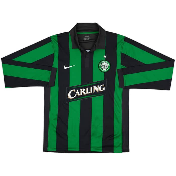 2006-08 Celtic Away L/S Shirt Nakamura #25 - 4/10 - (S)