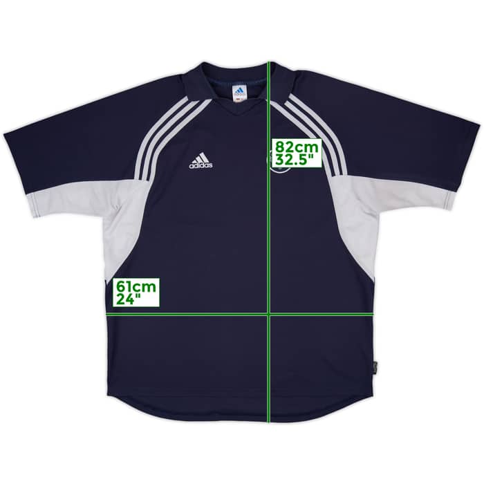 2000-01 Bordeaux adidas Polo Shirt - 9/10 - (XL)