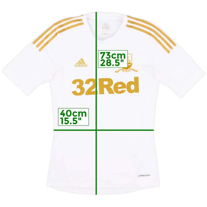 2012-13 Swansea City Centenary Home Shirt - 8/10 - (S)