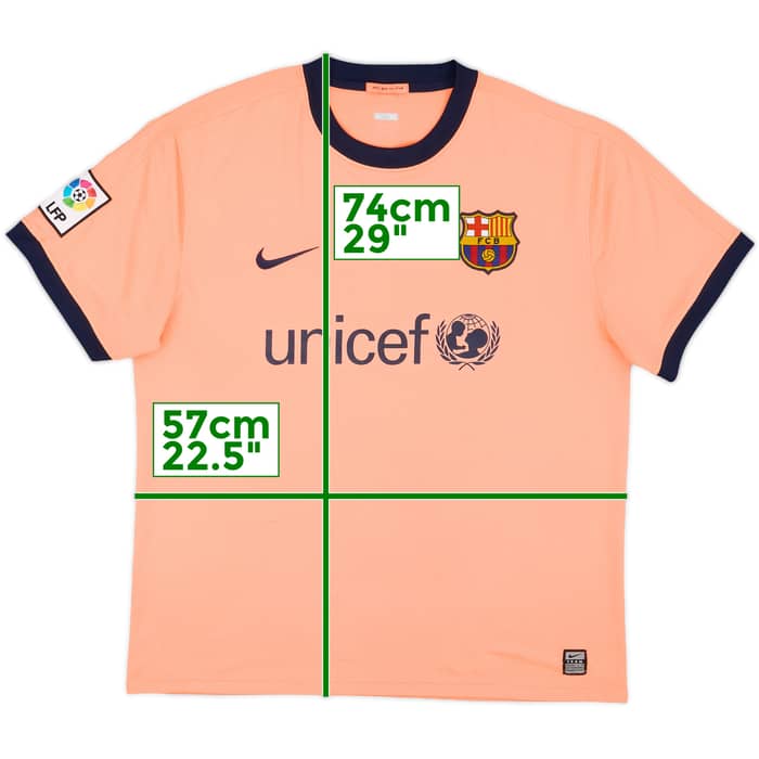2009-10 Barcelona Away Shirt - 5/10 - (XL)