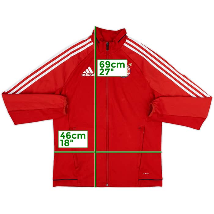 2017-18 Bayern Munich adidas Track Jacket - 6/10 - (L.Boys)