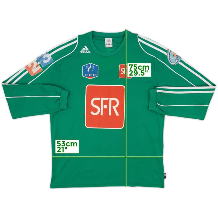 2008-09 Coupe De France L/S Shirt #11 - 8/10 - (XL)