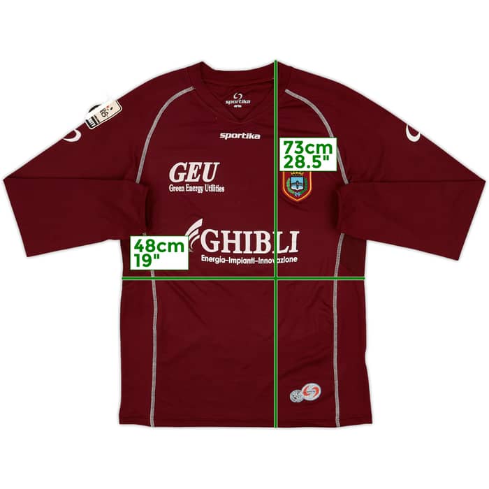 2013-14 Citta di Pontedera Home L/S Shirt - 8/10 - (L)