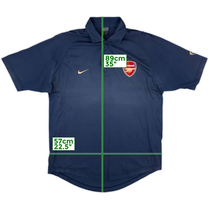 2003-04 Arsenal Nike Polo Shirt - 5/10 - (M)