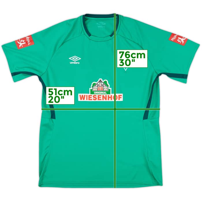 2018-19 Werder Bremen Umbro Training Shirt - 7/10 - (XL)