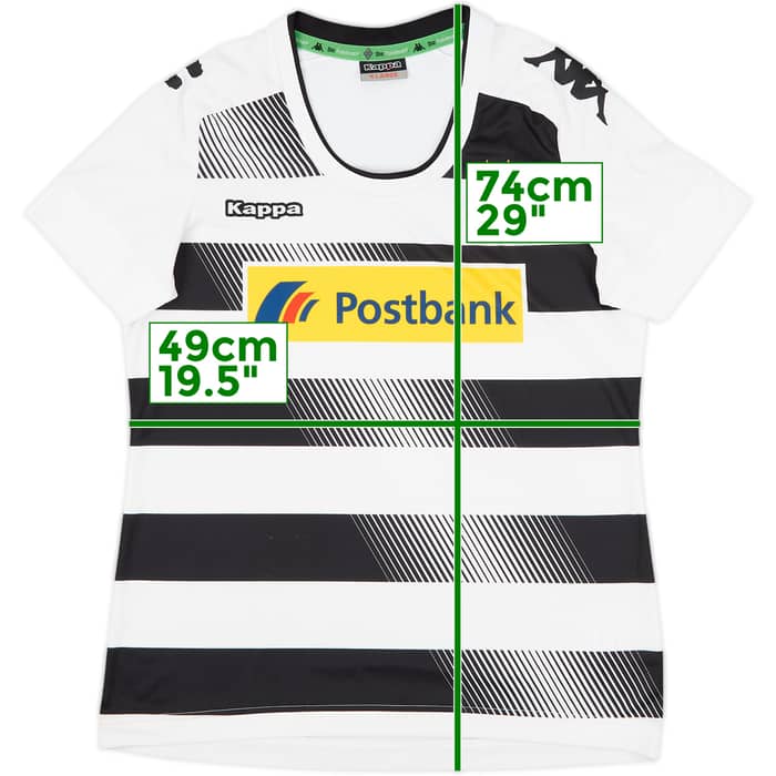 2016-17 Borussia Monchengladbach Home Shirt - 7/10 - (Women's XL)