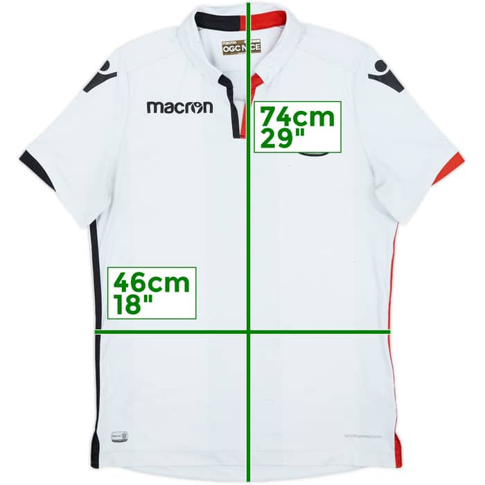 2017-18 Nice Away Shirt - 5/10 - (S)