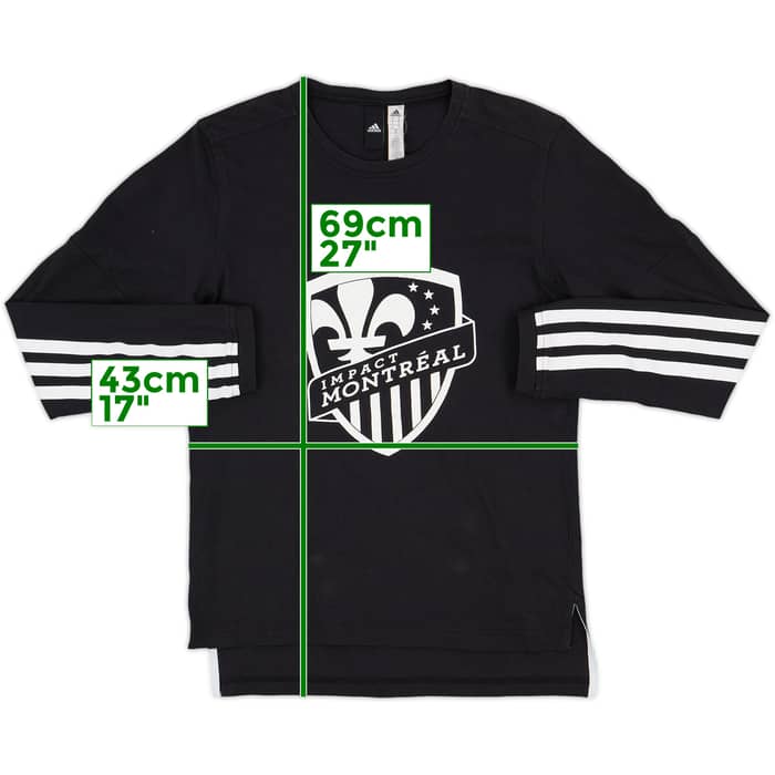 2017-18 Montreal Impact adidas Graphic Tee - 9/10 - (S)