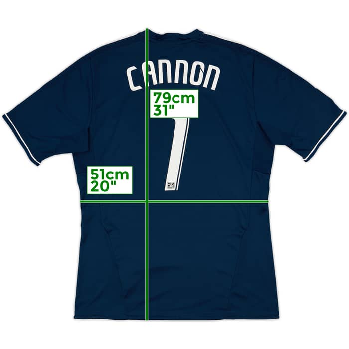 2011 Vancouver Whitecaps Away Shirt Cannon #1 - 8/10 - (L)