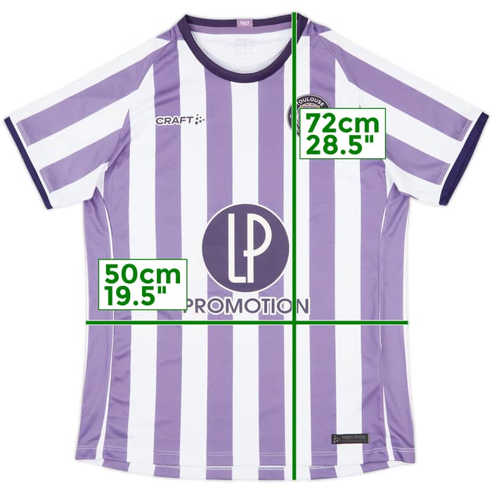 2023-24 Toulouse Home Shirt - 9/10 - (M)