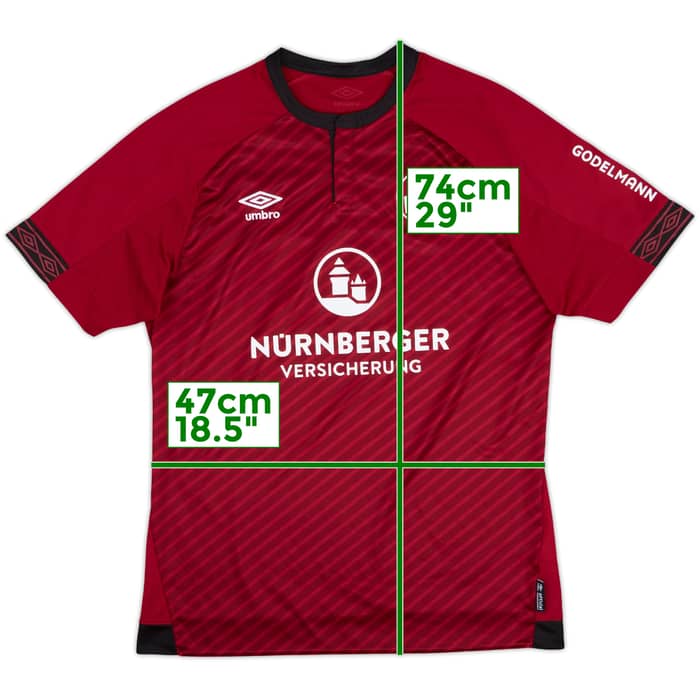2018-19 Nurnberg Home Shirt - 8/10 - (L)