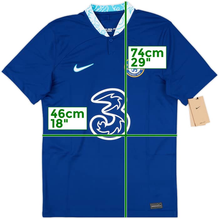 2022-23 Chelsea Home Shirt T.Silva #6 (S)