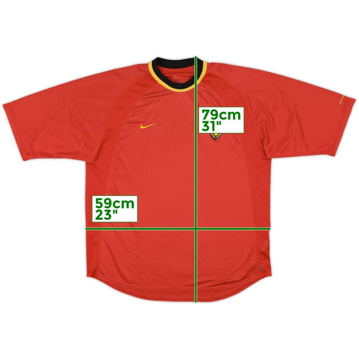 2000-02 Belgium Home Shirt - 8/10 - (L)