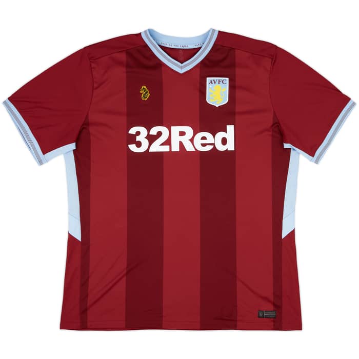 2018-19 Aston Villa Home Shirt Grealish #10 - 8/10 - (XXL)