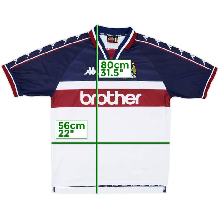 1997-98 Manchester City Away Shirt - 7/10 - (L)