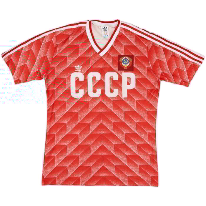 1988-89 Soviet Union Home Shirt - 8/10 - (L)