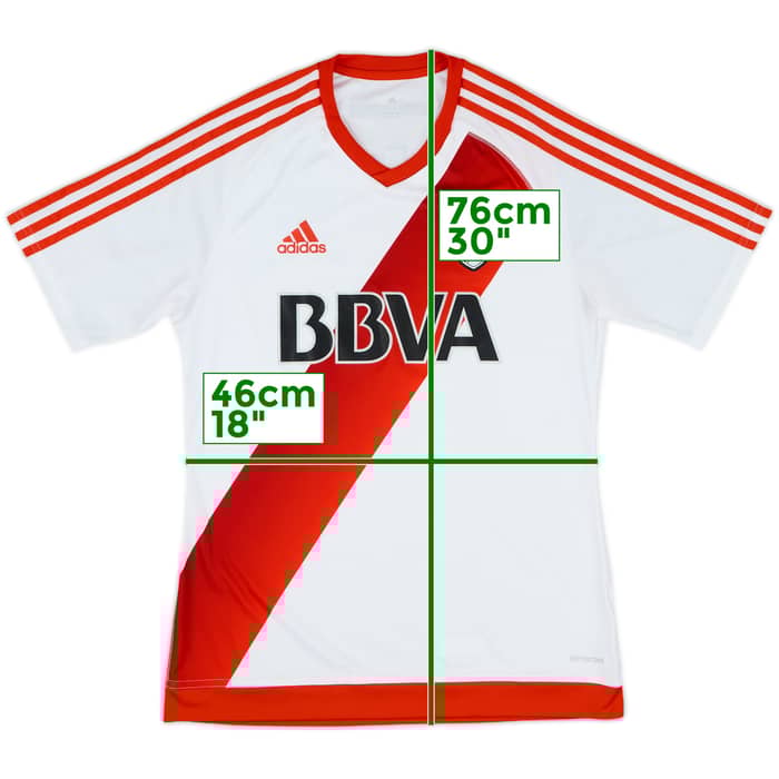 2016-17 River Plate Home Shirt - 10/10 - (M)