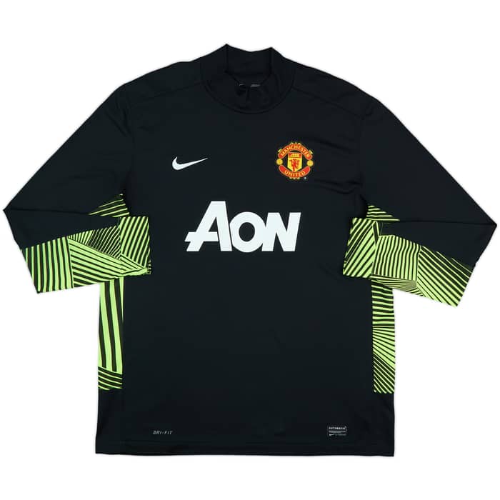 2011-12 Manchester United GK Shirt De Gea #1 - 7/10 - (XL)
