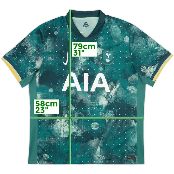 2024-25 Tottenham Third Shirt - 10/10 - (XL)