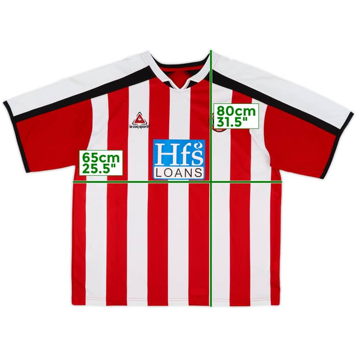 2005-06 Sheffield United Home Shirt - 7/10 - (XXL)
