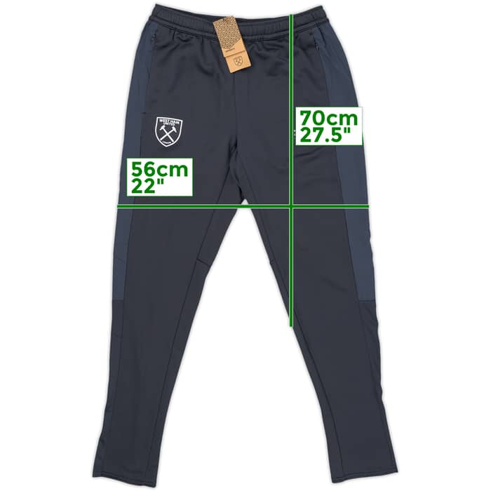 2023-24 West Ham Umbro Track Pants/Bottoms (L)