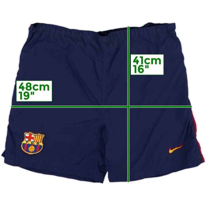 1999-00 Barcelona Home Shorts - 9/10 - (M)