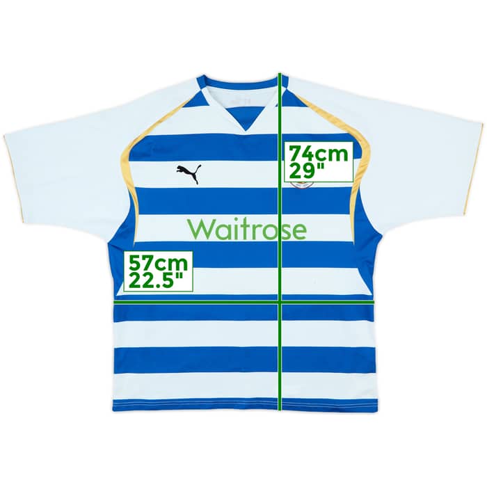 2008-09 Reading Home Shirt - 6/10 - (XL)