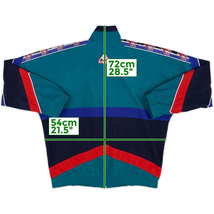 1995-97 Barcelona Kappa Track Jacket - 8/10 - (S)