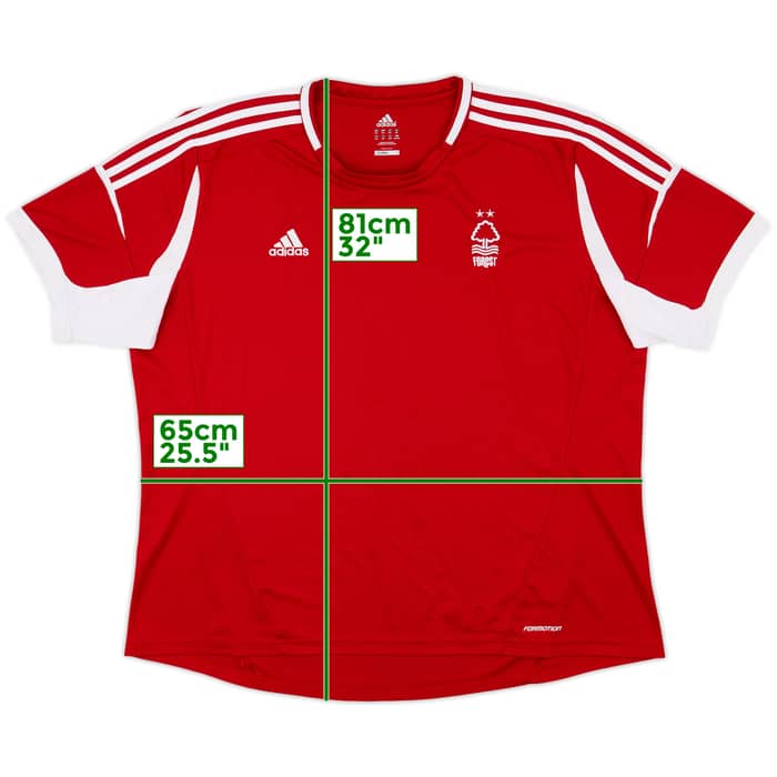 2013-14 Nottingham Forest Home Shirt - 9/10 - (3XL)