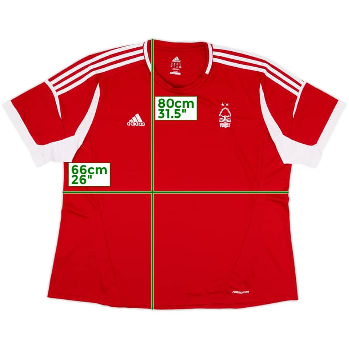 2013-14 Nottingham Forest Home Shirt - 9/10 - (3XL)