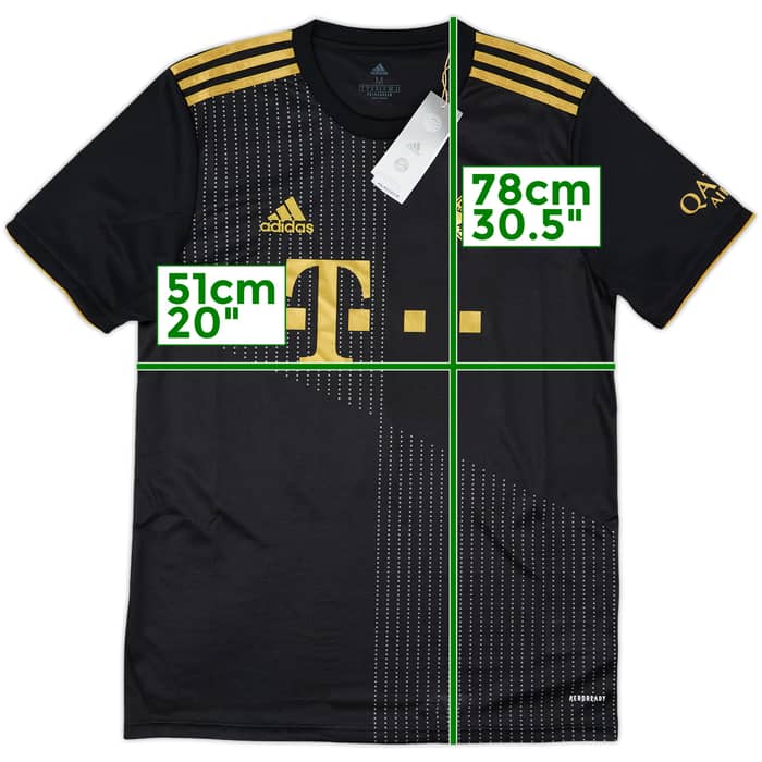 2021-22 Bayern Munich Away Shirt Muller #25 (M)