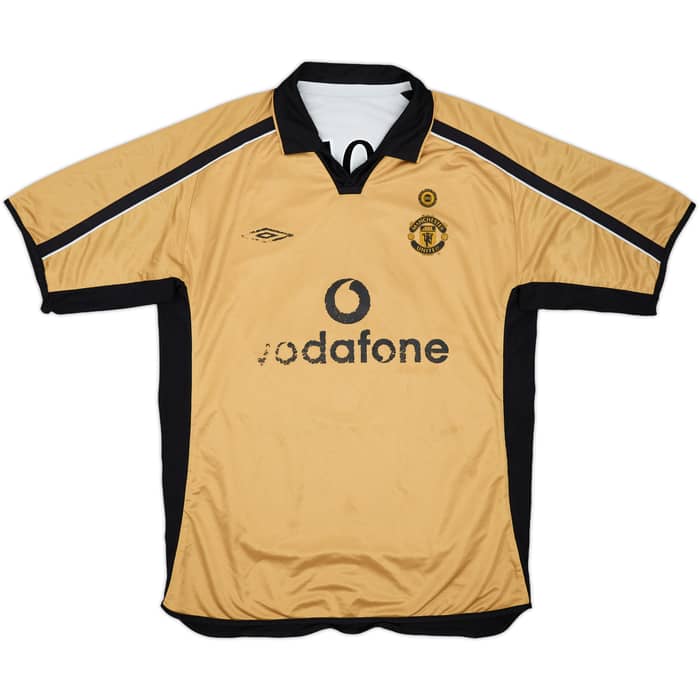 2001-02 Manchester United Centenary Away/Third Shirt Scholes #18 - 5/10 - (L)