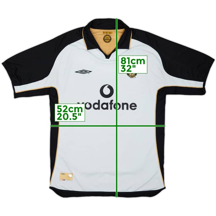 2001-02 Manchester United Centenary Away/Third Shirt Scholes #18 - 5/10 - (L)