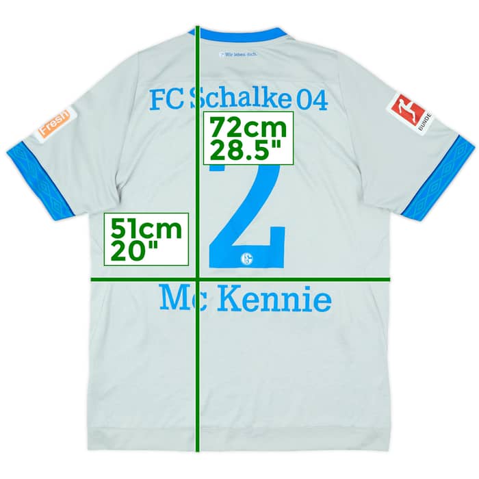2018-19 Schalke Away Shirt McKennie #2 - 8/10 - (M)