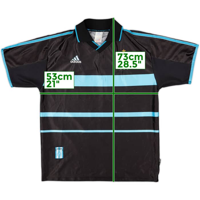 1999-00 Olympique Marseille Third Shirt - 4/10 - (S)