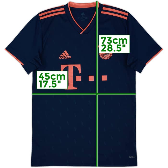 2019-20 Bayern Munich Third Shirt - 9/10 - (S)