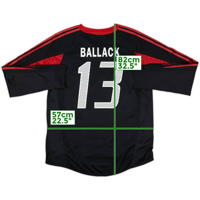 2004-05 Bayern Munich Player Issue Third L/S Shirt Ballack #13 - 9/10 - (XL)