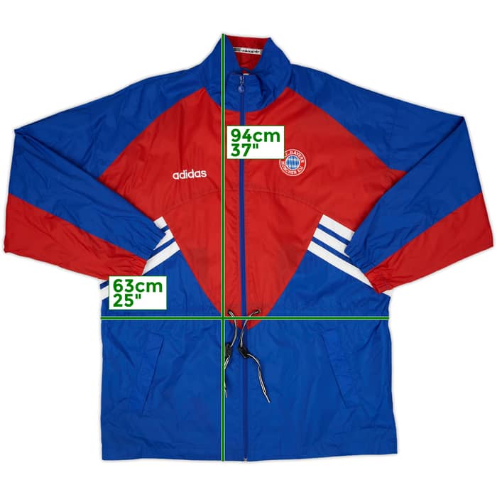 1993-95 Bayern Munich adidas Rain Jacket - 7/10 - (L/XL)