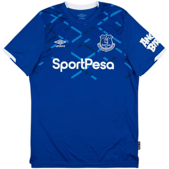 2019-20 Everton Home Shirt Baines #3 - 10/10 - (M)