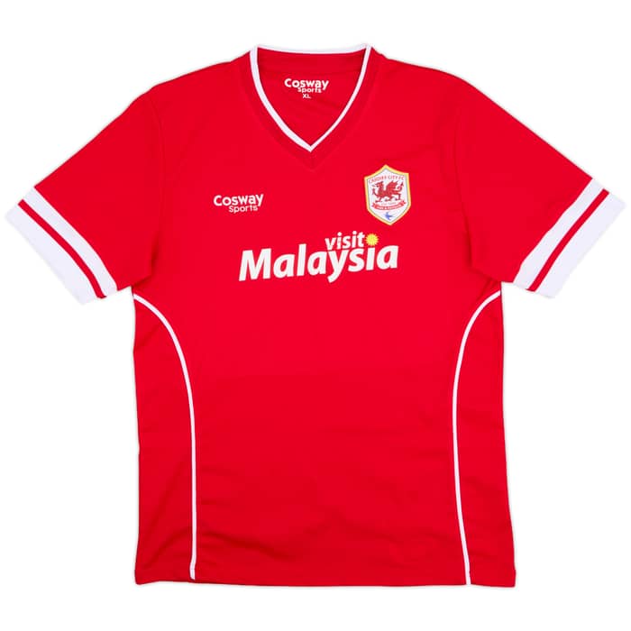 2013-14 Cardiff Home Shirt - 6/10 - (XL)